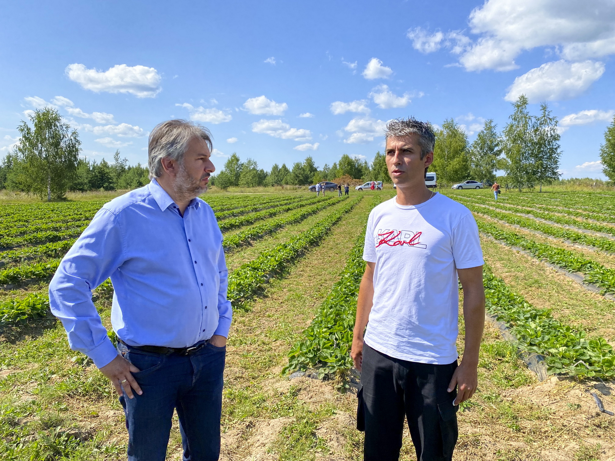 В Юрьвецком районе фермер развивает проект по выращиванию клубники, используя меры господдержки
