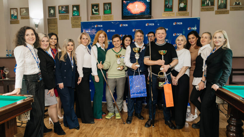 ПСБ провел турнир по русскому бильярду для ивановского бизнес-сообщества